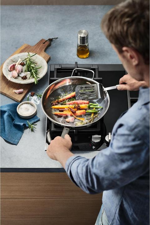 Immagine prodotto WMF Resistenza professionale (28 cm, Padella per friggere, Alluminio, Acciaio inossidabile)