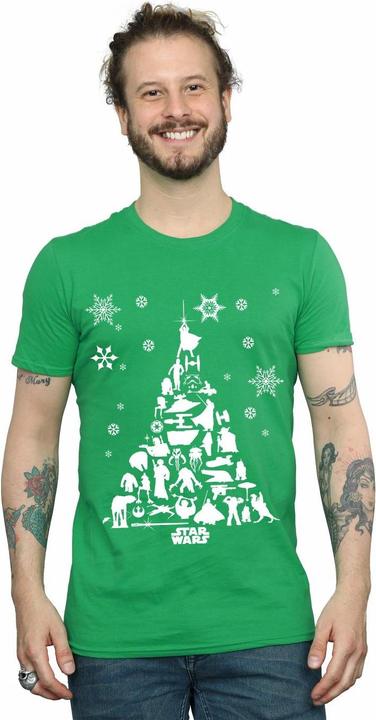 Produktbild Star Wars Christmas Tree TShirt (L)