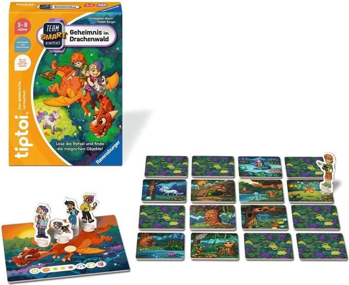 Actual product image Ravensburger Team Smart investigates - Mystery in the dragon forest (German)