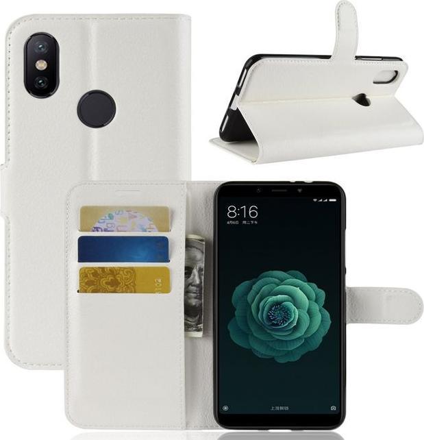 Image du produit MU Classic Série de couvertures de livres en cuir litchi (Xiaomi Mi A2 Lite ?)