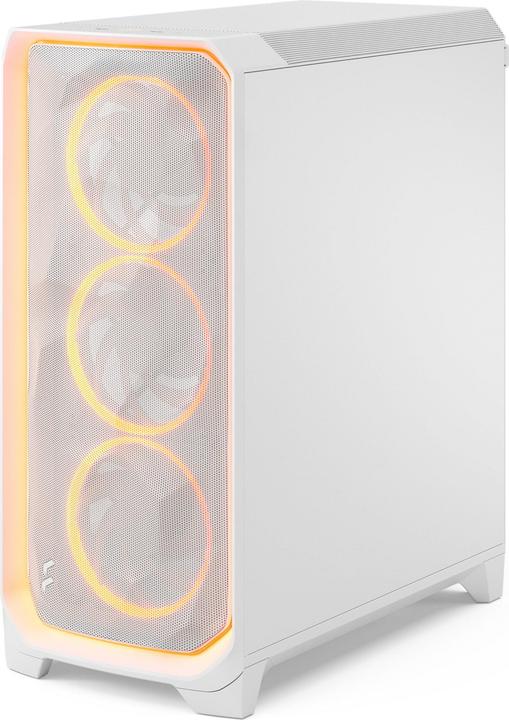 Produktbild Fractal Meshify 3 Ambience Pro RGB Clear Tint White (E-ATX, ATX, mATX, Mini-ITX)