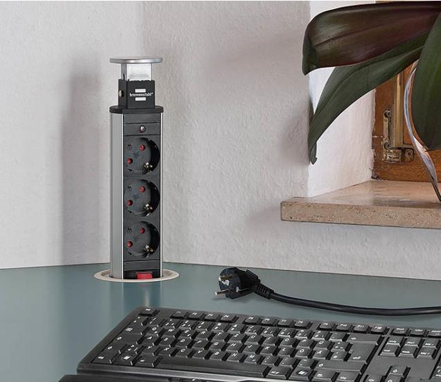 Produktbild Brennenstuhl Tower Power (5 x, USB-A, 2 m)