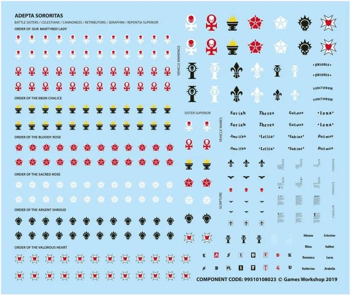 Actual product image Games Workshop Warhammer 40k - Adepta Sororitas Retributor Squad (Plastic)