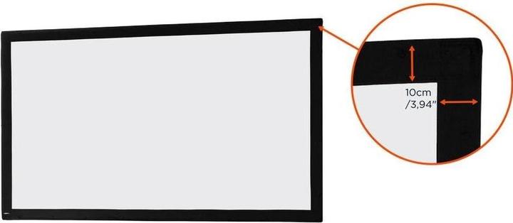 Image du produit Celexon Toile pour cadre pliant Mobil Expert, projection frontale (165", 16:9)