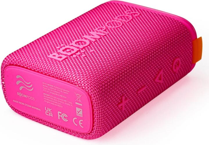 Actual product image Boompods Beachboom Ocean Pink (5 h, Rechargeable battery operated, USB power delivery)