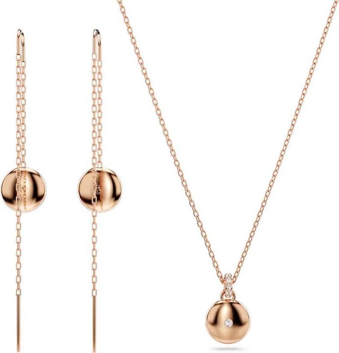Produktbild Swarovski Meteora Set Weiss Roségold (Swarovski Metall)