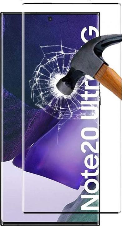 Immagine prodotto Screenguard Samsung Galaxy Note20 Ultra Pellicola di vetro protettiva a schermo intero 2.5D 9H (1 Pezzo/i, Samsung Galaxy Note 20 Ultra)