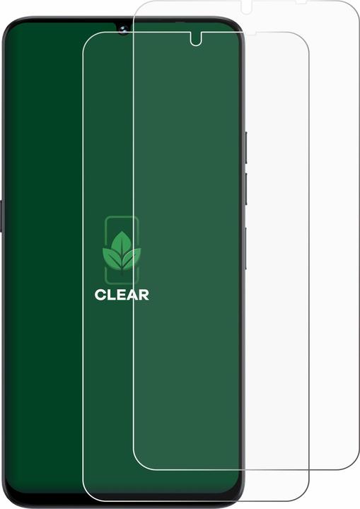 Actual product image ScreenLeaf Protective film sustainable screen protector screen protector film clear transparent (2 Piece, Umidigi G)