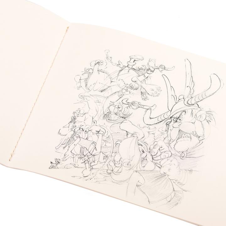Image du produit Rhodia Carnet de croquis d'Astérix (Quadrillé, Couverture souple)