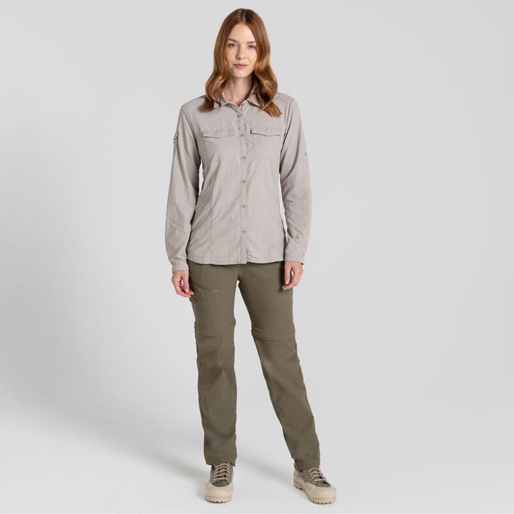 Image du produit Craghoppers Women's Nosilife Adventure Langarm Bluse III (14, L)