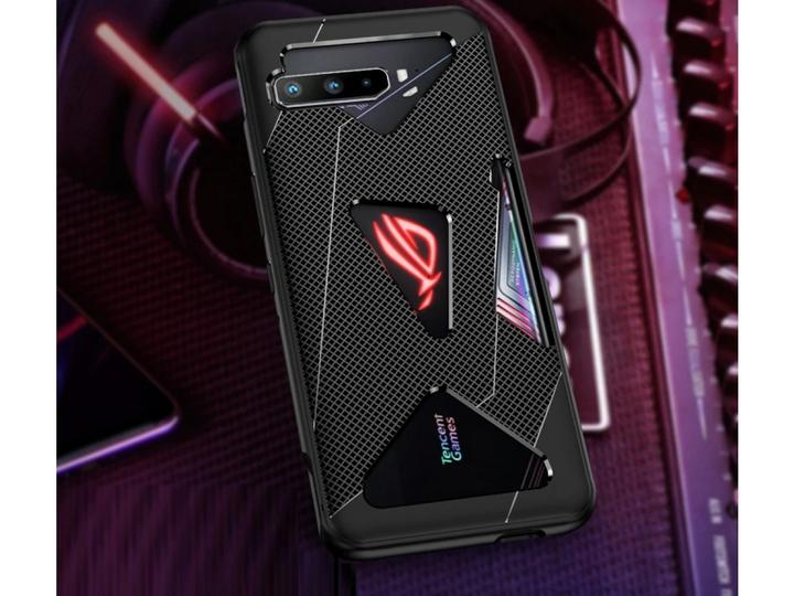 Actual product image Screenguard Asus ROG Phone 3 Stealth Hull TPU Case (Asus ROG Phone)