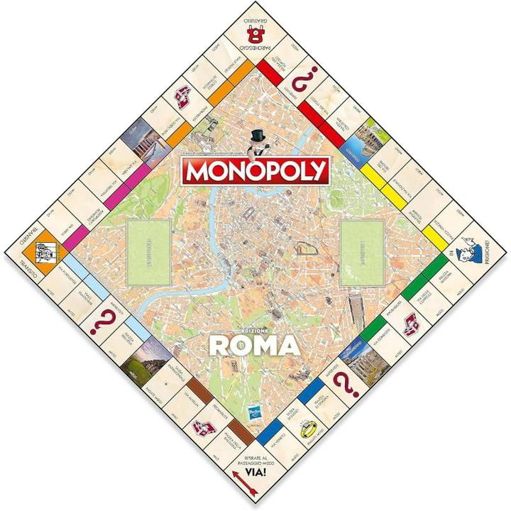 Actual product image Winning Moves Monopoly - Edizione Roma