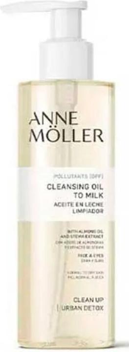 Anne Möller Huile de nettoyage pour lait 200ml An Clean Up Cleansing Oil To Milk (Baume démaquillant, 200 ml)