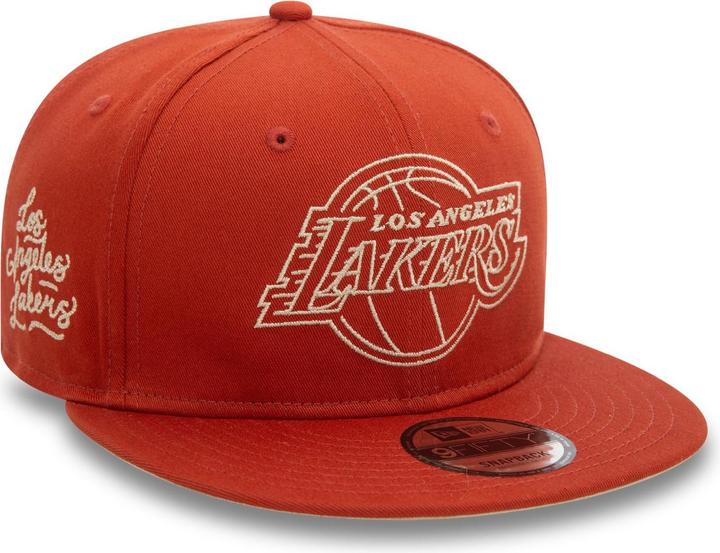 Actual product image New Era 9Fifty Snapback Cap WORDMARK Los Angeles Lakers (S/M)