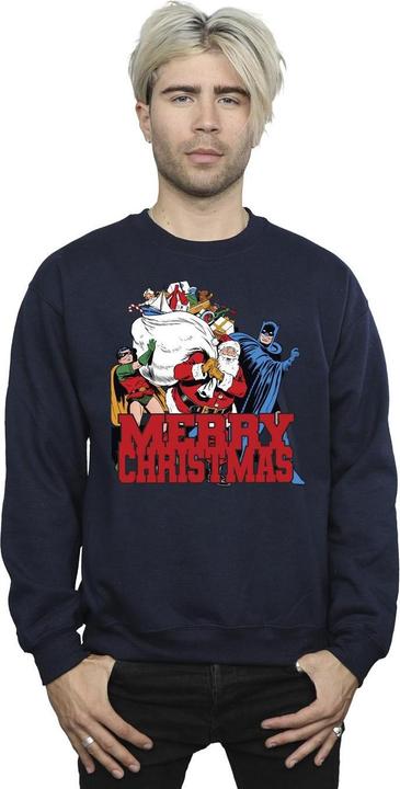 Produktbild Batman Frohe Weihnachten Comic Sweatshirt aus Baumwolle (S)