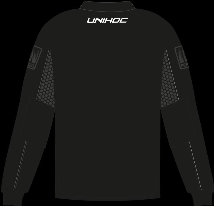 Produktbild Unihoc Goalie Sweater INFERNO all black (S)