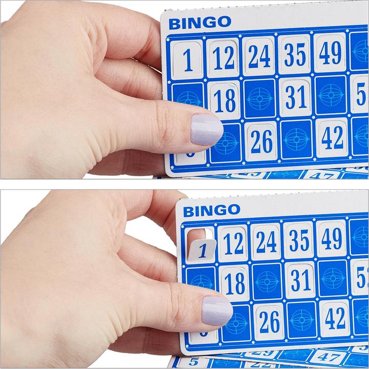 Produktbild Relaxdays Bingo-Spiel Set