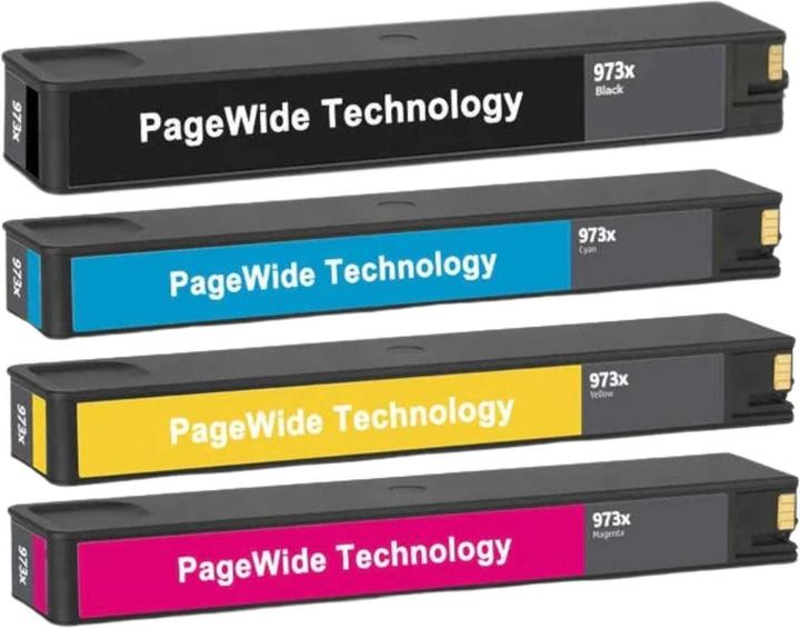 Immagine prodotto Hermex Kompatible Tintenpatrone XL für HP PageWide Pro 577z (M, Y, FC, C)
