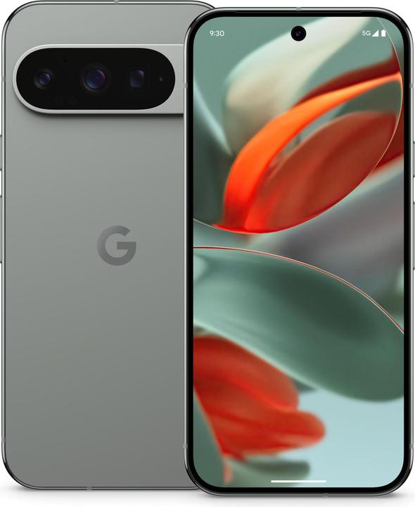 Google Pixel 9 Pro (256 GB, Hazel, 6.30", Dual SIM, 50 Mpx, 5G)