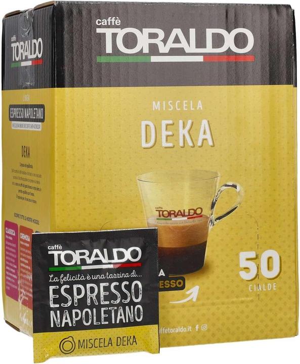 Immagine prodotto Caffè Toraldo Miscela Deka (50 x Porta.)