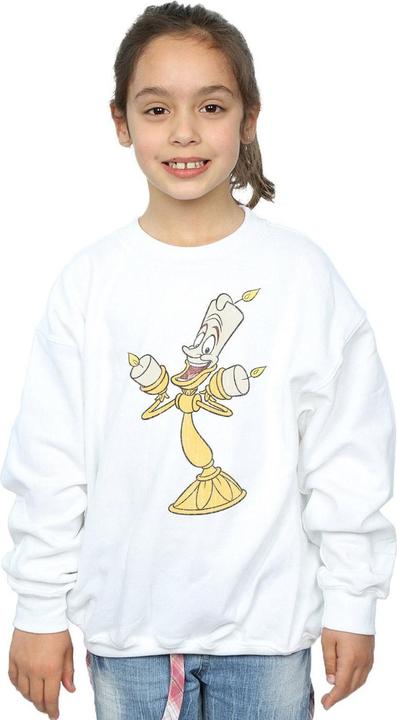 Immagine prodotto Disney Beauty And The Beast Lumiere Distressed Felpa Ragazze (140, 146)