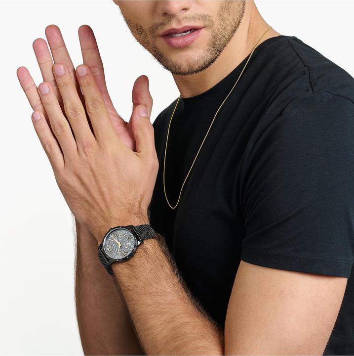 Immagine prodotto Thomas Sabo Elementi di natura nera (Orologio da polso analogico, 42 mm)