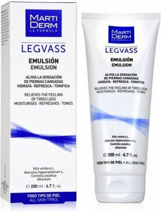 Produktbild Martiderm LEGVASS emulsión hidratante piernas cansadas 200 ml (200 ml)