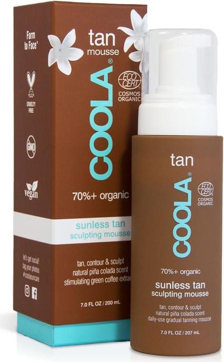 Image du produit Coola Suncare Sunless Tan Sculpting Mousse (Mousse autobronzante, 207 ml)