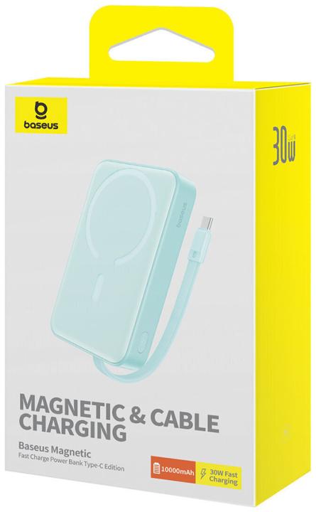 Immagine prodotto Baseus Magnetic Mini (10000 mAh, 30 W, 38.50 Wh)
