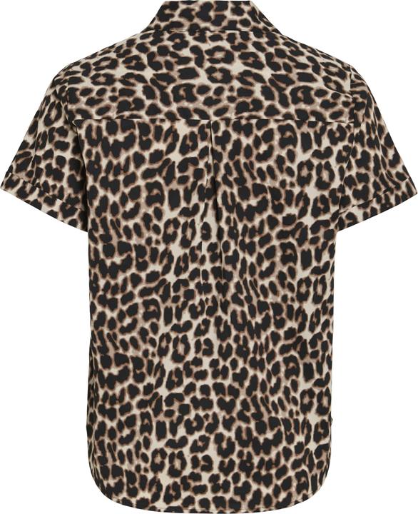 Image du produit Vila Leoprint Kurzarmhemd (40)