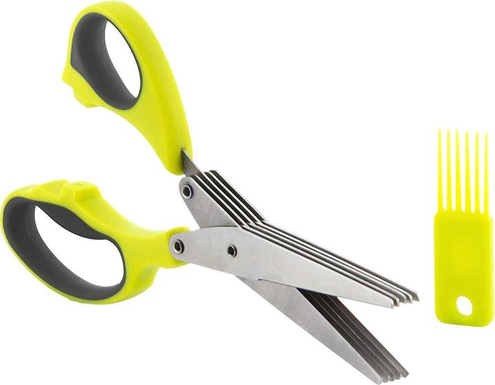 Produktbild InnovaGoods Kräuterschere mit 5 Klingen