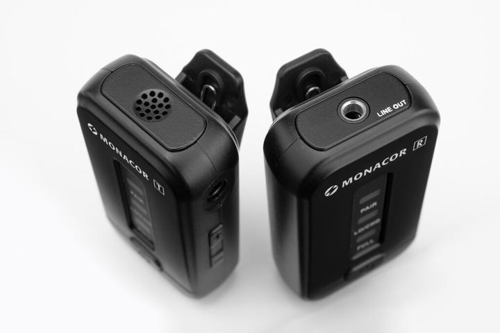 Immagine prodotto Monacor Sistema di trasmissione audio PLL a 10 canali senza fili per telecamere