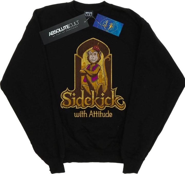 Disney Aladdin Film Abu Sidekick With Attitude Sweatshirt