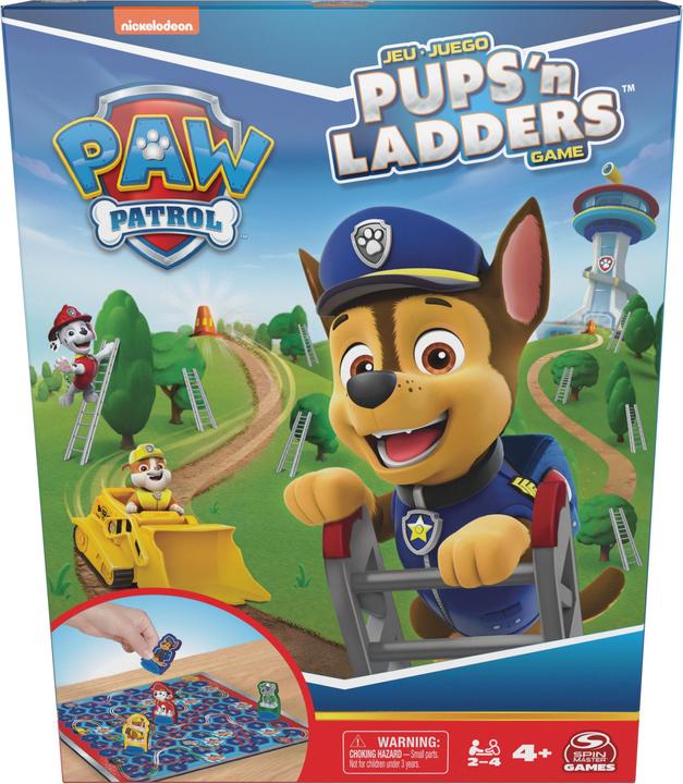 Produktbild Spin Master Paw Patrol Welpen- und Leiterspiel | Paw Patrol-Spielzeug Kleinkinder-Spielzeug Kinderspielzeug | Sp