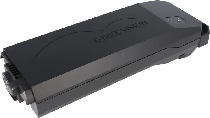 Actual product image E-Bike-Vision Carrier Power Pack e-bike battery lite incl. car charger Bosch Active and Performance (360 Wh, E-Bike battery)