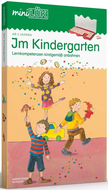 Produktbild miniLÜK-Set. Im Kindergarten (Deutsch, Michael Junga, 2013)