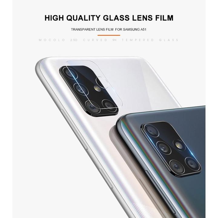 Actual product image Mocolo Kameraobjektiv – Schutzglas für das Samsung Galaxy A51 Kameraobjektiv (Samsung Galaxy A51)