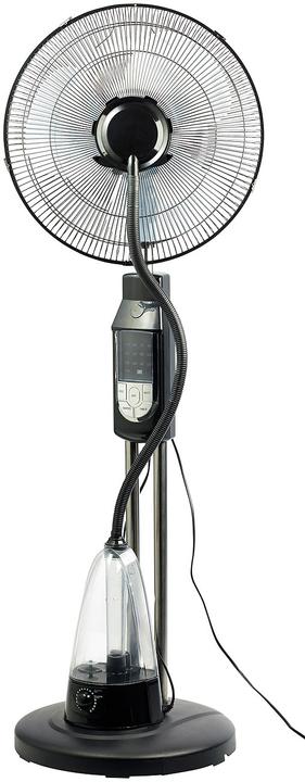 Sichler Ventilatore da supporto per nebbia spray con oscillazione e controllo remoto (30 dB)