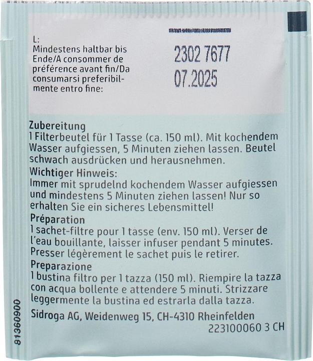 Nährwerte und Zutaten Sidroga Frauenmantelkraut (20 g)