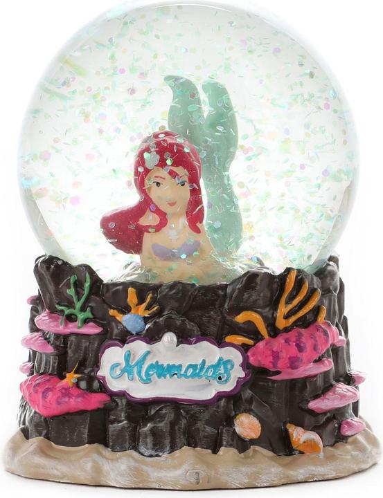 Actual product image Mermaids snow globe mermaid