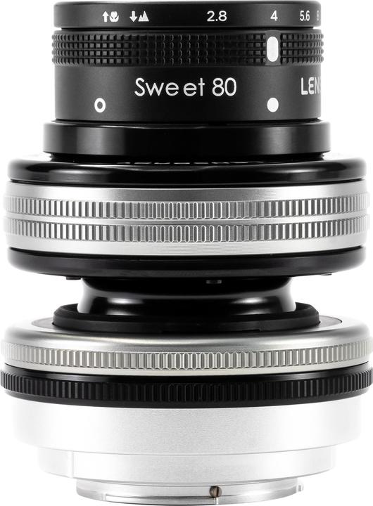 Actual product image Lensbaby Composer Pro II incl. Sweet 80 mm f/2.8-22 (Micro Four Thirds, full size)