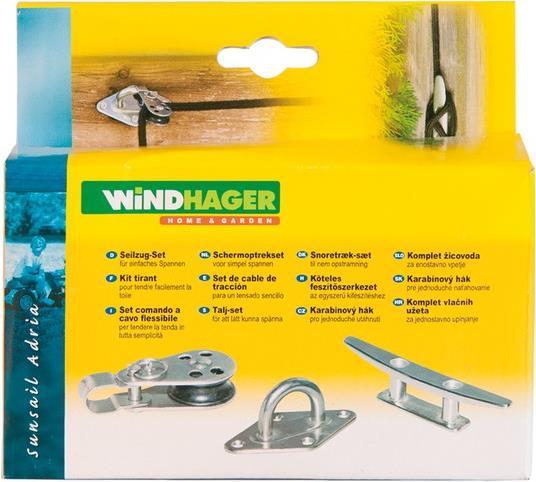 Image du produit Windhager Kit de câbles pour voile d'ombrage (4,5 x 17,5 x 15 cm)