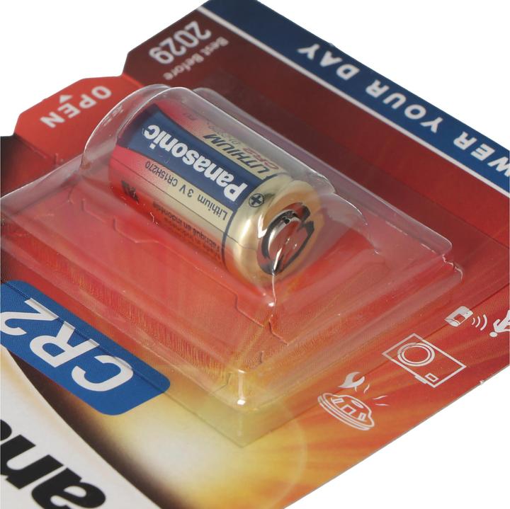 Produktbild Panasonic 2 Batterien passend für Evva Airkey für Zylinder im Innenbereich (2 Stk., Gerätespezifisch, 850 mAh)