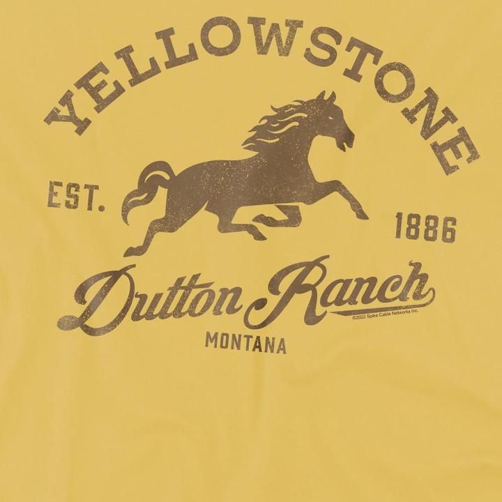 Immagine prodotto Yellowstone Dutton Ranch Maglietta Cavallo Uomo (M)