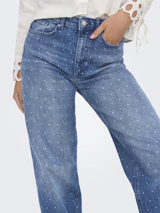 Immagine prodotto Only ONLJUICY Hohe Taille Weiter Beinschnitt Jeans Jeans mit weitem Bein (W30/L32)