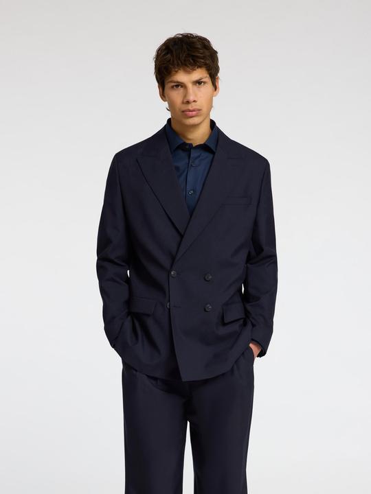 Produktbild Selected Homme 100% Woll Zweireihiger Blazer (48)