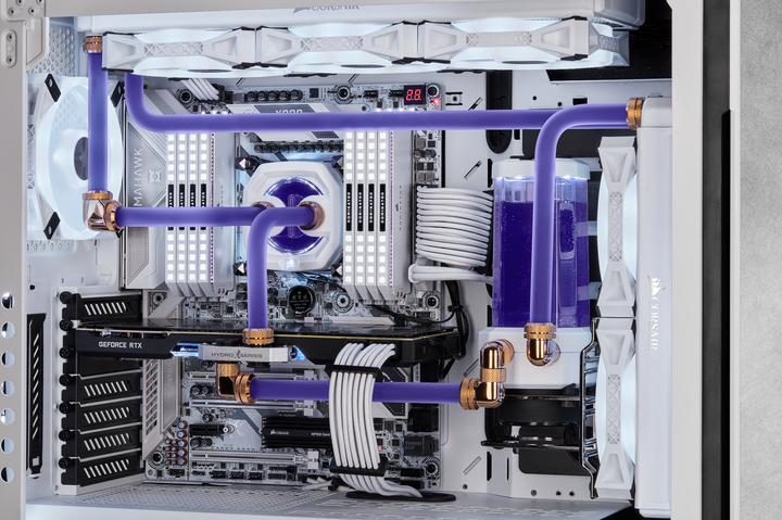 Immagine prodotto Corsair CX-9059004-WW Componente di raffreddamento del computer Tubo del refrigerante 3 pezzi Trasparente (1 m, Materiale sintetico)