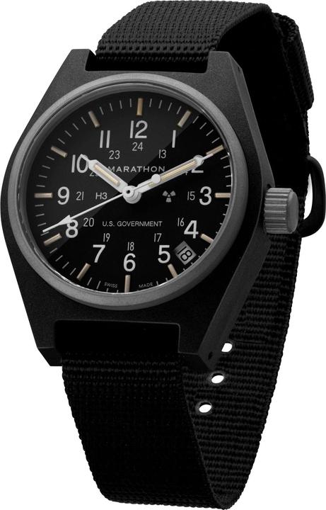 Marathon General Purpose (GPQ) (Analogue wristwatch, Swiss made, 34 mm)