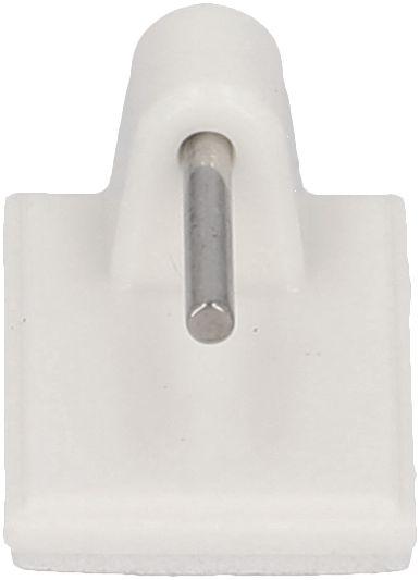Image du produit Inofix Crochets adhésifs pour tringles à rideaux, blanc, 4 pièces