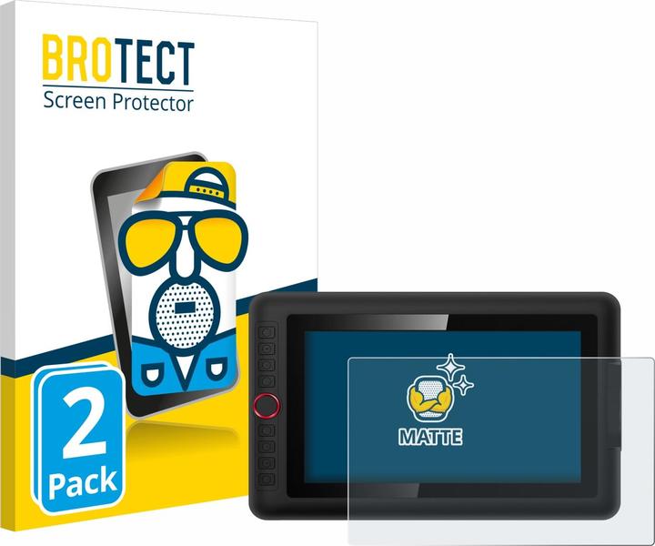 Actual product image BROTECT Anti-glare screen protector matt (2 Piece, Artist 12 Pro)